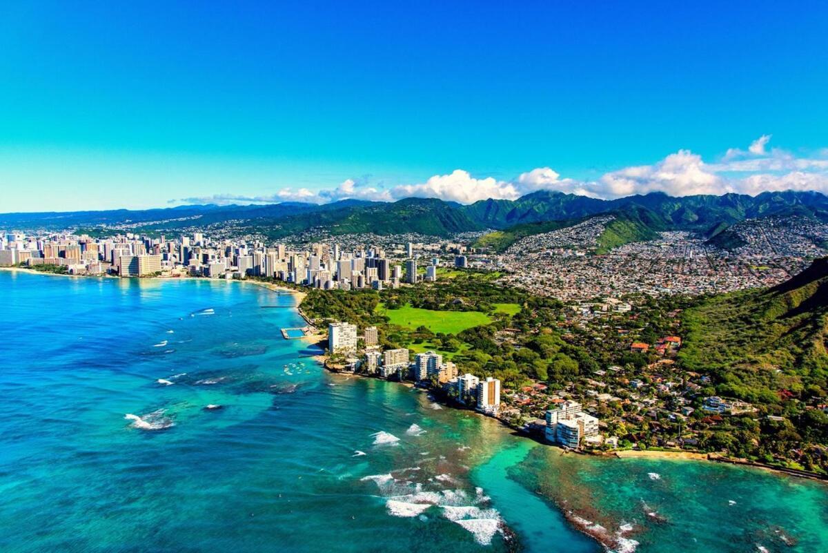 Apartment Modern Surf Chic In Waikiki Honolulu